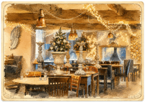 Christmas at The Plough Dining Room (1)
